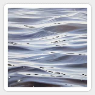 Infuse - moody lake painting Magnet